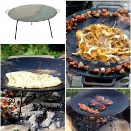 Keptuvė ir wok iš storo anglies lakšto