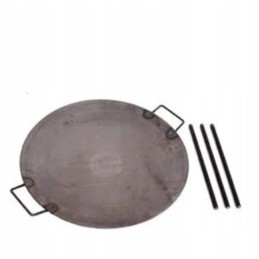 Keptuvė ir wok iš storo anglies lakšto