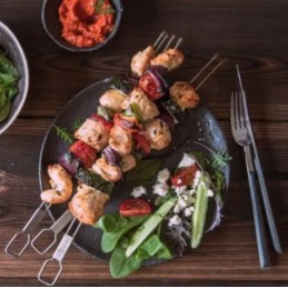 Broil King kebabu komplekts, pilns grilēšanas piederumu komplekts