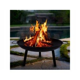 Aukščiausios kokybės sodo židinys, 60 cm dubuo, židinio katilas