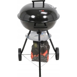 Apvalios anglies kepsninės su dangteliu, 41 cm