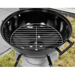 Apvalios anglies kepsninės su dangteliu, 41 cm