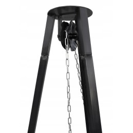 Anglies kepsninė ant trikojo su židiniu