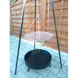 Anglies kepsninė ant trikojo su židiniu