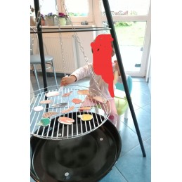 Anglies kepsninė ant trikojo su židiniu