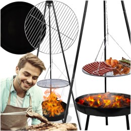 Anglies kepsninė ant trikojo su židiniu