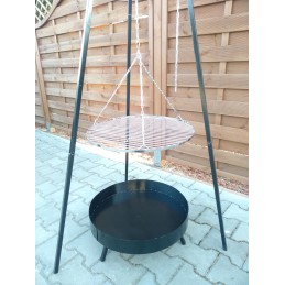 Anglies kepsninė ant trikojo su židiniu