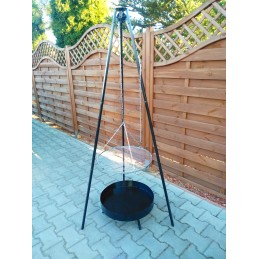 Anglies kepsninė ant trikojo su židiniu