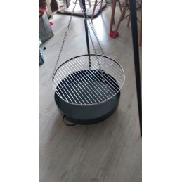 Anglies kepsninė ant trikojo su židiniu