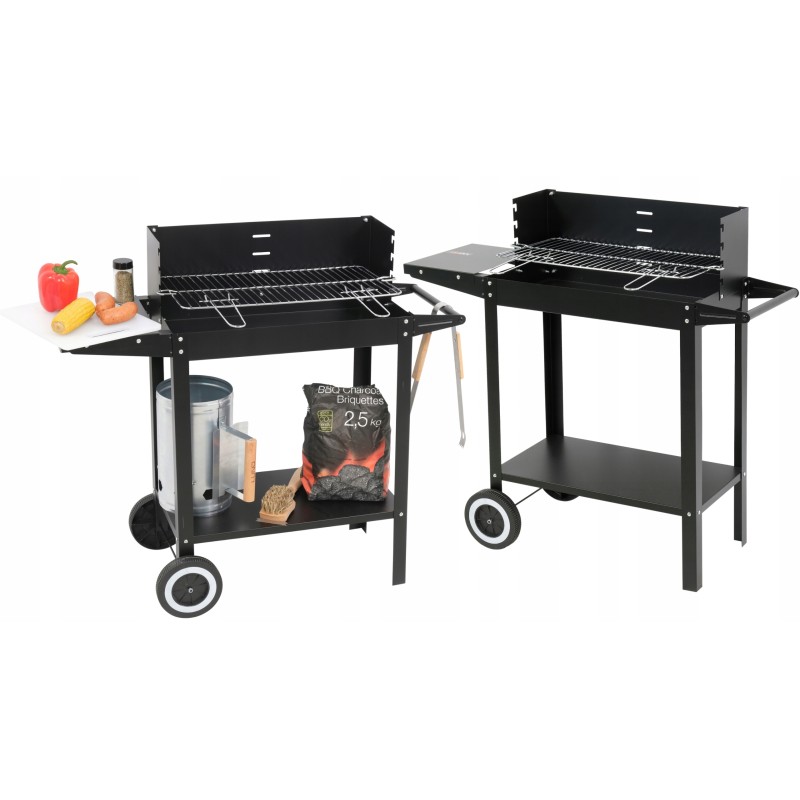 Anglies kepsninė su lentyna, grotelės 48 x 26,5 cm