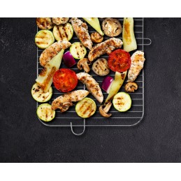 Anglies kepsninė su lentyna, grotelės 48 x 26,5 cm