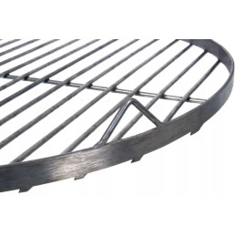 Ümmargune roostevabast terasest grillrest, Ø600 mm