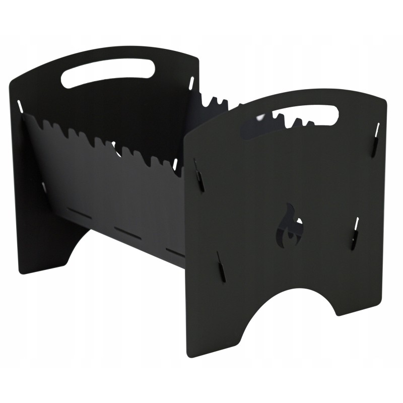 Dažyti sulankstomi mangaliniai 1 mm nešiojami iešmai