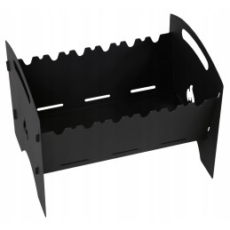 Dažyti sulankstomi mangaliniai 1 mm nešiojami iešmai