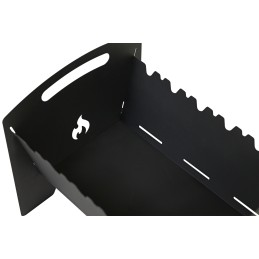 Dažyti sulankstomi mangaliniai 1 mm nešiojami iešmai