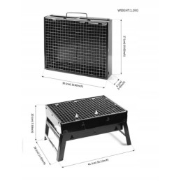 Nešiojama anglis turistinė kepsninė - akcija prieš sezoną!!