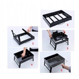 Nešiojama anglis turistinė kepsninė - akcija prieš sezoną!!