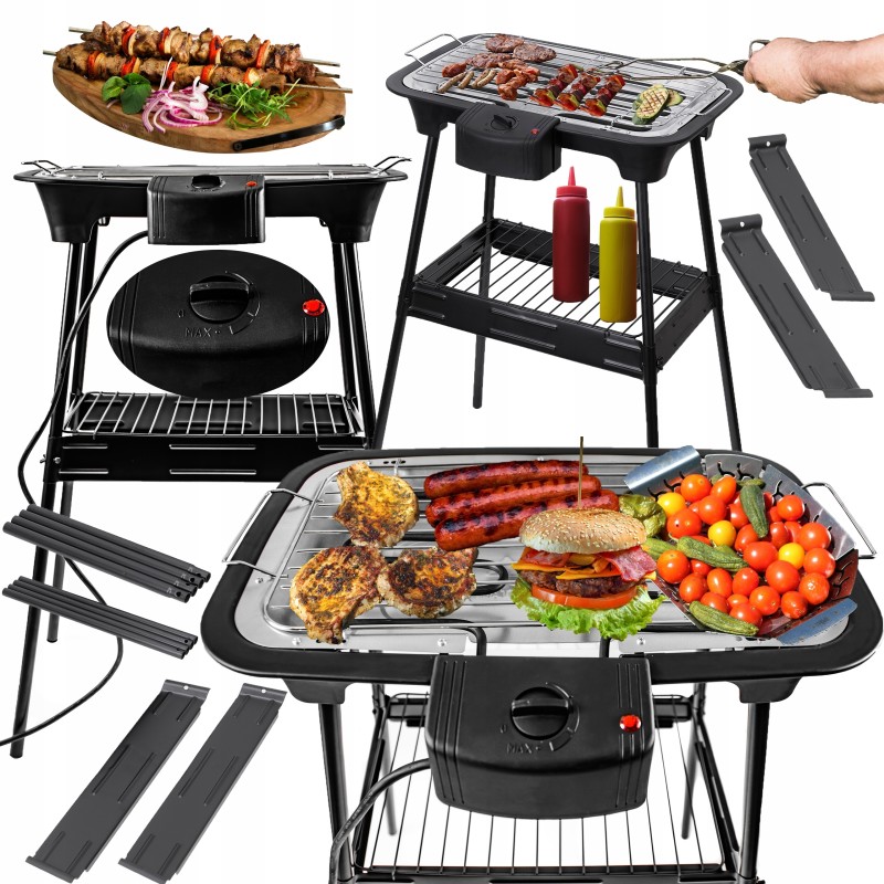 Balkono stalviršis elektrinis grilis 2400W