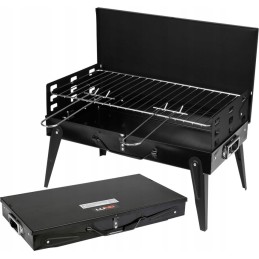 Lagamine sulankstytas turistinis grilis su anglimis