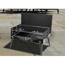 Lagamine sulankstytas turistinis grilis su anglimis