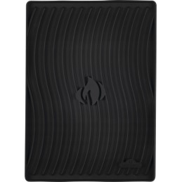 Heat-resistant silicone protective mat for side shelf napoleon 70122