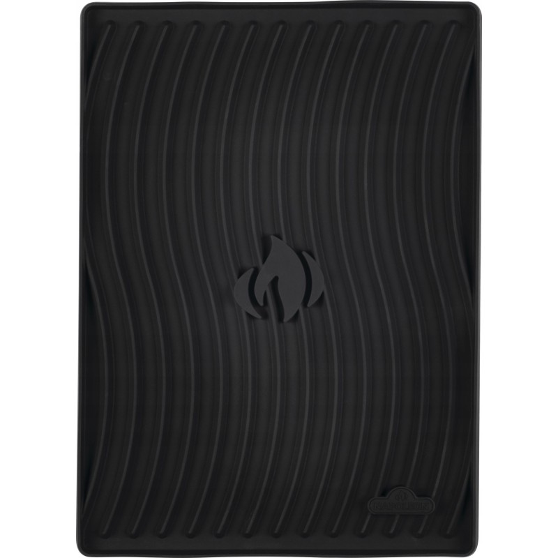 Heat-resistant silicone protective mat for side shelf napoleon 70122