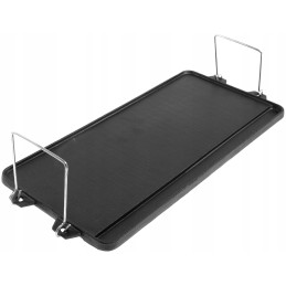 Ketaus grilio lėkštė, grotelės, 52x25, grilio keptuvė