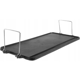 Ketaus grilio lėkštė, grotelės, 52x25, grilio keptuvė