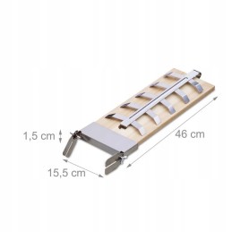 Portable foldable camping grill