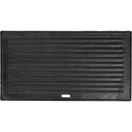 Double-sided cast iron plate for yato grills