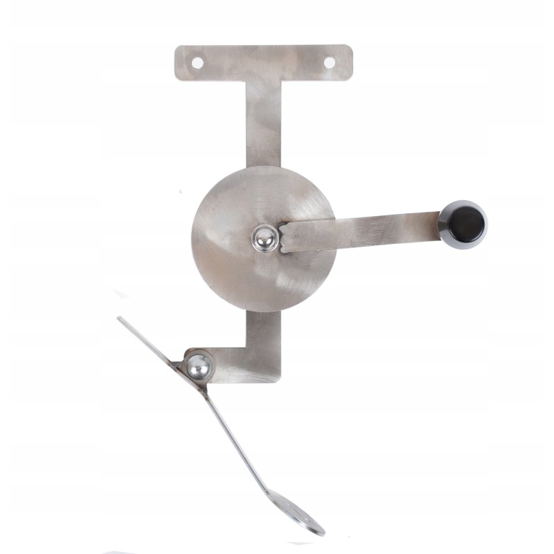 Stainless steel grill crank