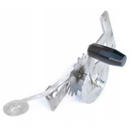 Stainless steel grill crank