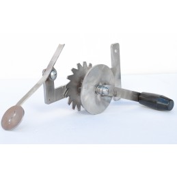 Stainless steel grill crank