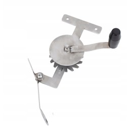 Stainless steel grill crank