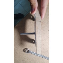 Stainless steel grill crank