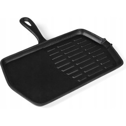 Čuguna rustler grila panna 19x34cm