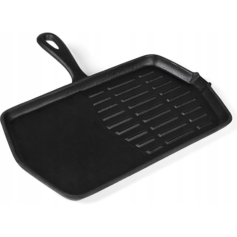 Čuguna rustler grila panna 19x34cm