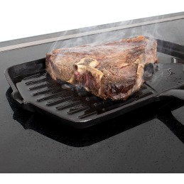 Čuguna rustler grila panna 19x34cm