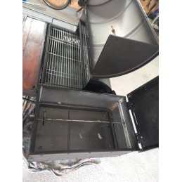 Grill construction grate 100x40 chrome