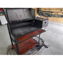 Grill construction grate 100x40 chrome