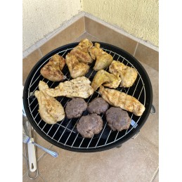 Fieldmann FZG1000 anglis grilis 34x34cm juodas