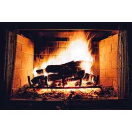 Cast iron grate for fireplace stove 23 5x29 5