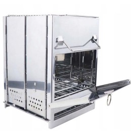 Mobili kelioninė kepsninė stovyklavimui maiše