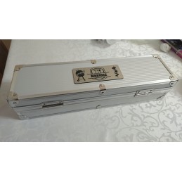 3 dalių kepsninės komplektas aliuminio dėžutėje