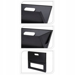 Sulankstomos grotelės, metalinės su grotelėmis, stačiakampės, 47 x 43 cm, progarden