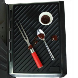 Santos silikoninis kilimėlis indams, kepsninės reikmenims, 44x30 cm