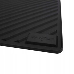Santos silikoninis kilimėlis indams, kepsninės reikmenims, 44x30 cm