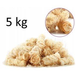 Ekologiškas medienos vatos kūrenimas 5 kg - švari ugnis be cheminio kvapo