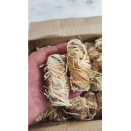 Ekologiškas medienos vatos kūrenimas 5 kg - švari ugnis be cheminio kvapo