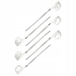 Gefu skewers 6 pieces skewers for meat skewers